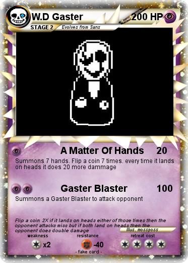 Pokemon W.D Gaster