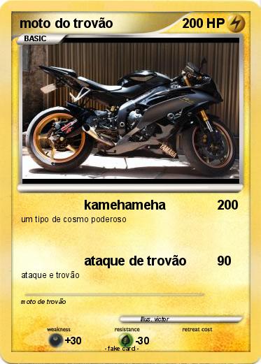 Pokemon moto do trovão