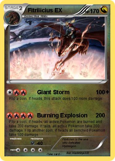 Pokemon Fitrilicius EX