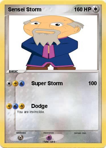 Pokemon Sensei Storm