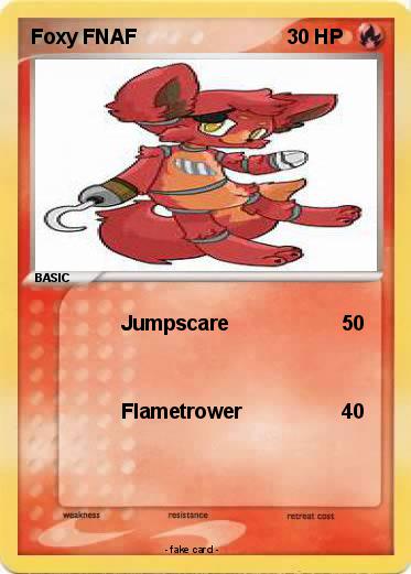 Pokemon Foxy FNAF