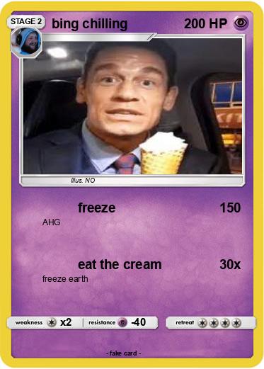 Pokemon bing chilling