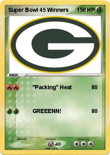 Pokemon Super Bowl 45 Winners