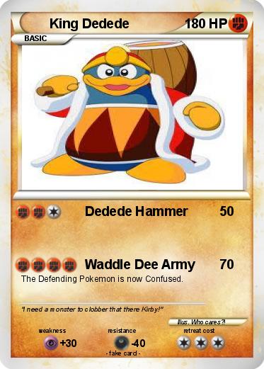 Pokemon King Dedede