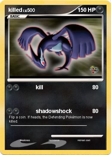 Pokemon killed