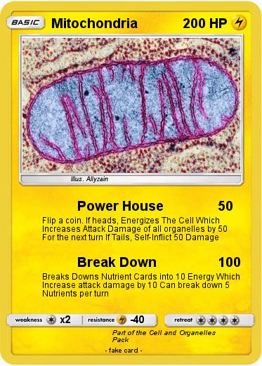 Pokemon Mitochondria