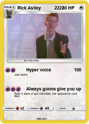 Pokemon Rick Astley           2222