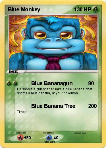 Pokemon Blue Monkey