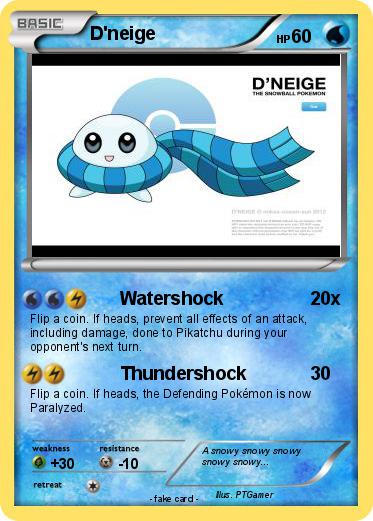 Pokemon D'neige