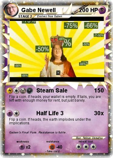 Pokemon Gabe Newell