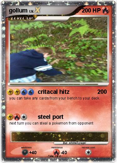 Pokemon gollum
