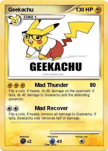 Pokemon Geekachu