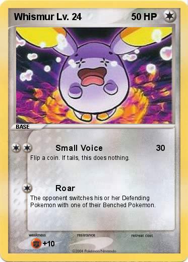 Pokemon Whismur Lv. 24