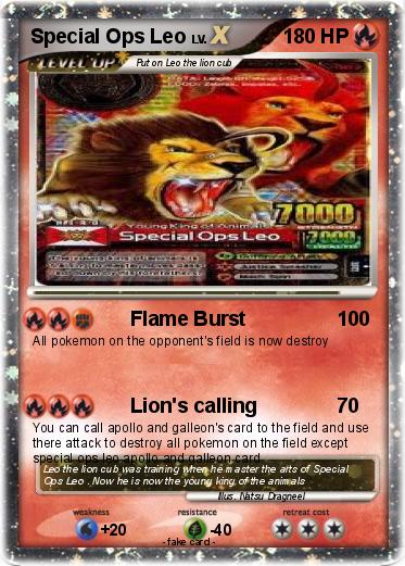 Pokemon Special Ops Leo
