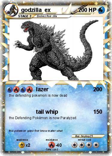 Pokemon godzilla  ex