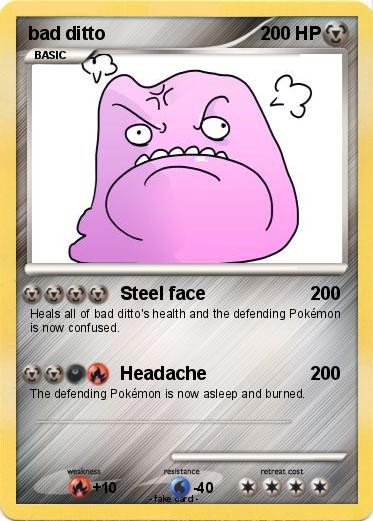 Pokemon bad ditto