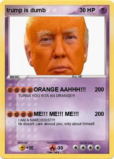 Pokemon trump is dumb