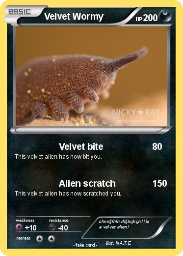 Pokemon Velvet Wormy