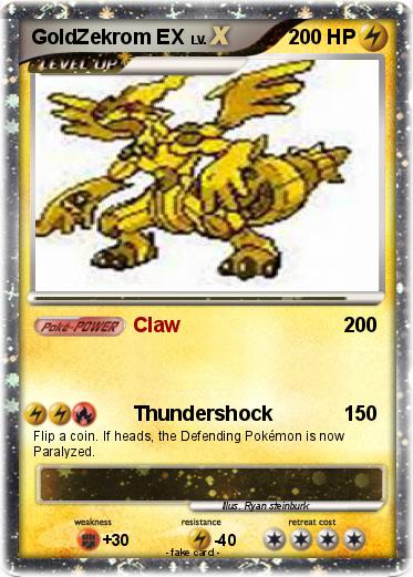 Pokemon GoldZekrom EX
