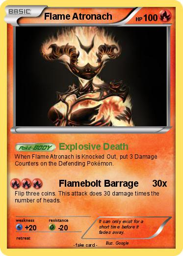 Pokemon Flame Atronach