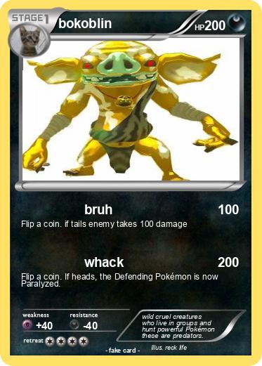 Pokemon bokoblin