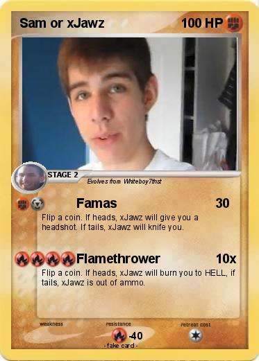 Pokemon Sam or xJawz