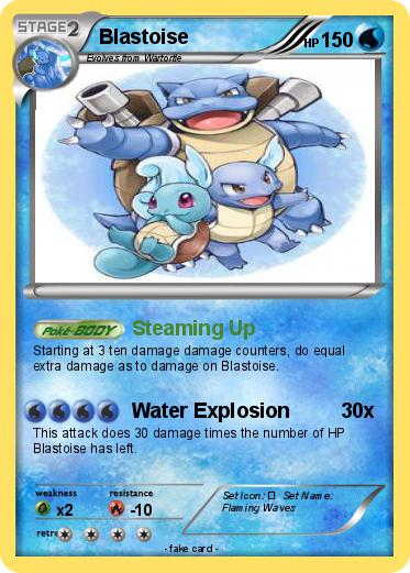 Pokemon Blastoise
