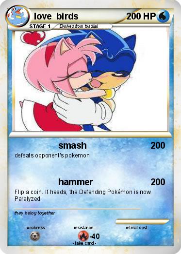 Pokemon love  birds