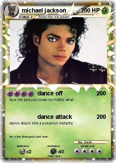 Pokemon michael jackson