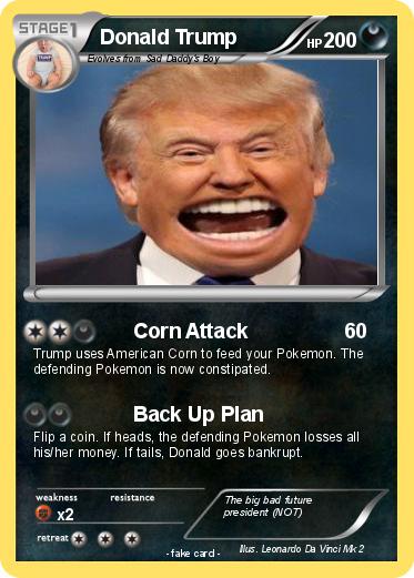 Pokemon Donald Trump