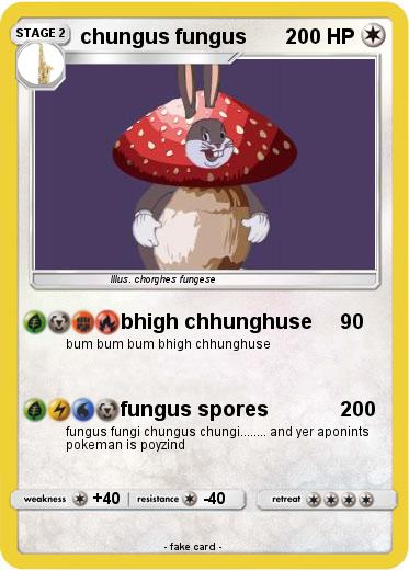 Pokemon chungus fungus