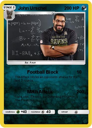 Pokemon John Urschel