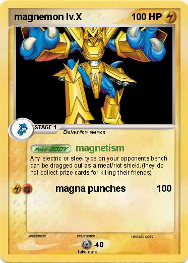 Pokemon magnemon lv.X