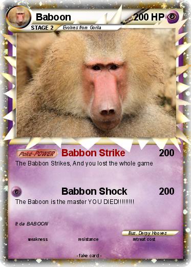 Pokemon Baboon