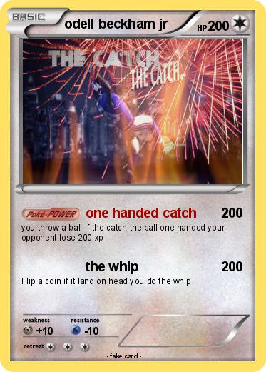 Pokemon odell beckham jr