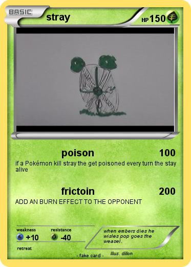 Pokemon stray