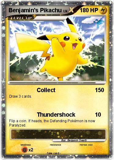 Pokemon Benjamin's Pikachu