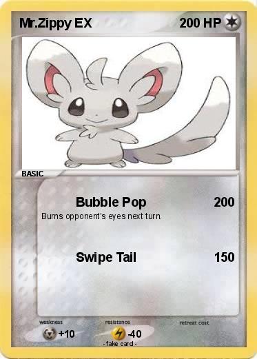 Pokemon Mr.Zippy EX