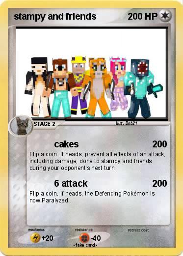 Pokemon stampy and friends