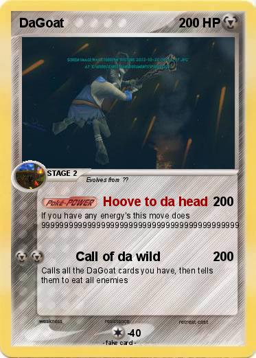 Pokemon DaGoat