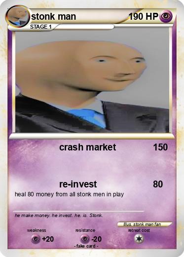 Pokemon stonk man