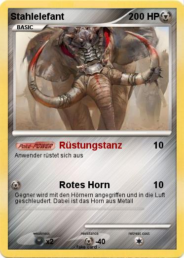 Pokemon Stahlelefant