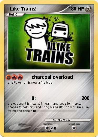 Pokemon I Like Trains!