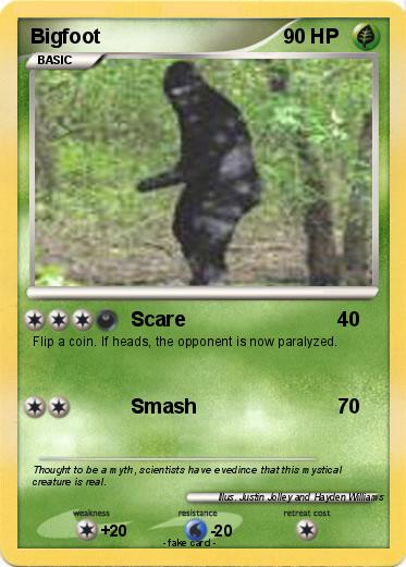 Pokemon Bigfoot