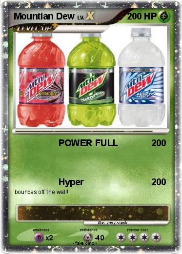 Pokemon Mountian Dew