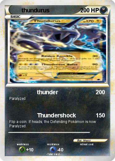 Pokemon thundurus
