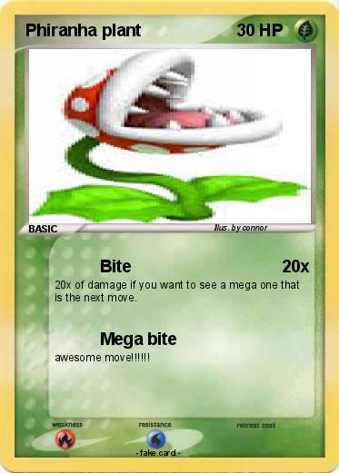 Pokemon Phiranha plant