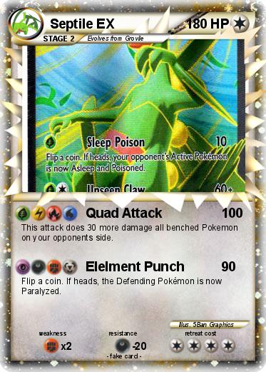 Pokemon Septile EX