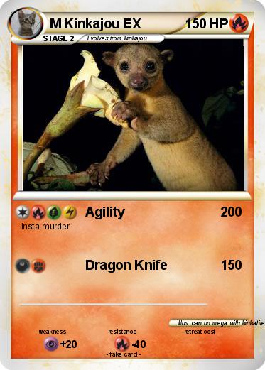 Pokemon M Kinkajou EX