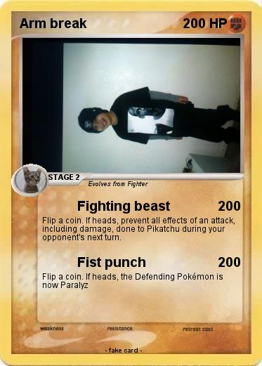 Pokemon Arm break